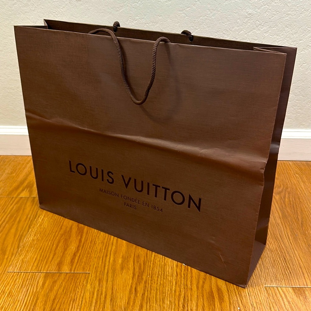 Louis Vuitton shopping bag